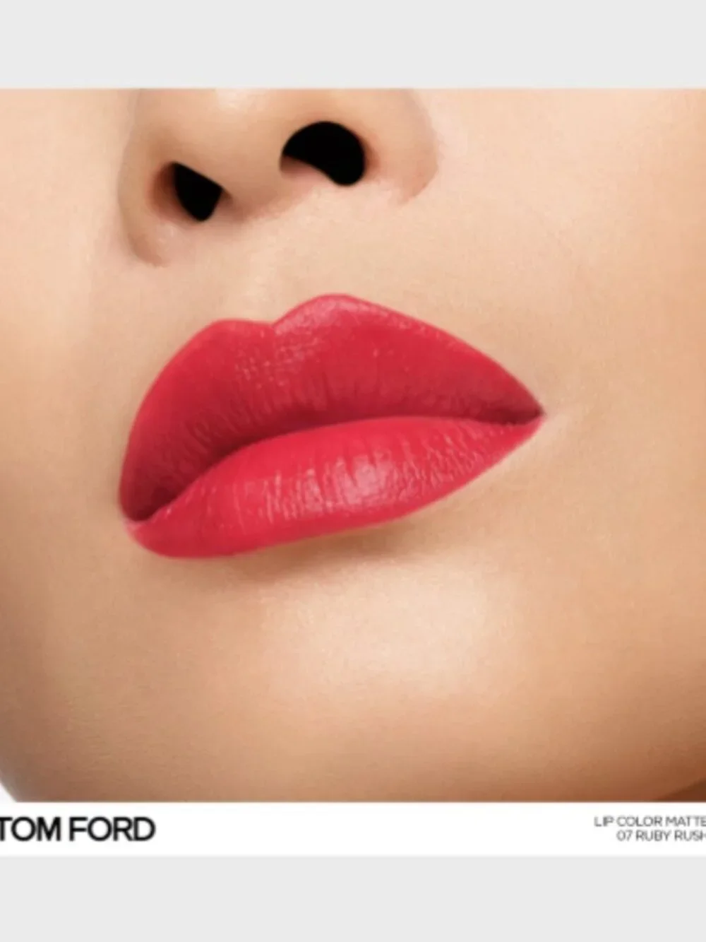 TOM FORD Lip Color Matte Lipstick in 07 Ruby Rush NIB $64 MSRP